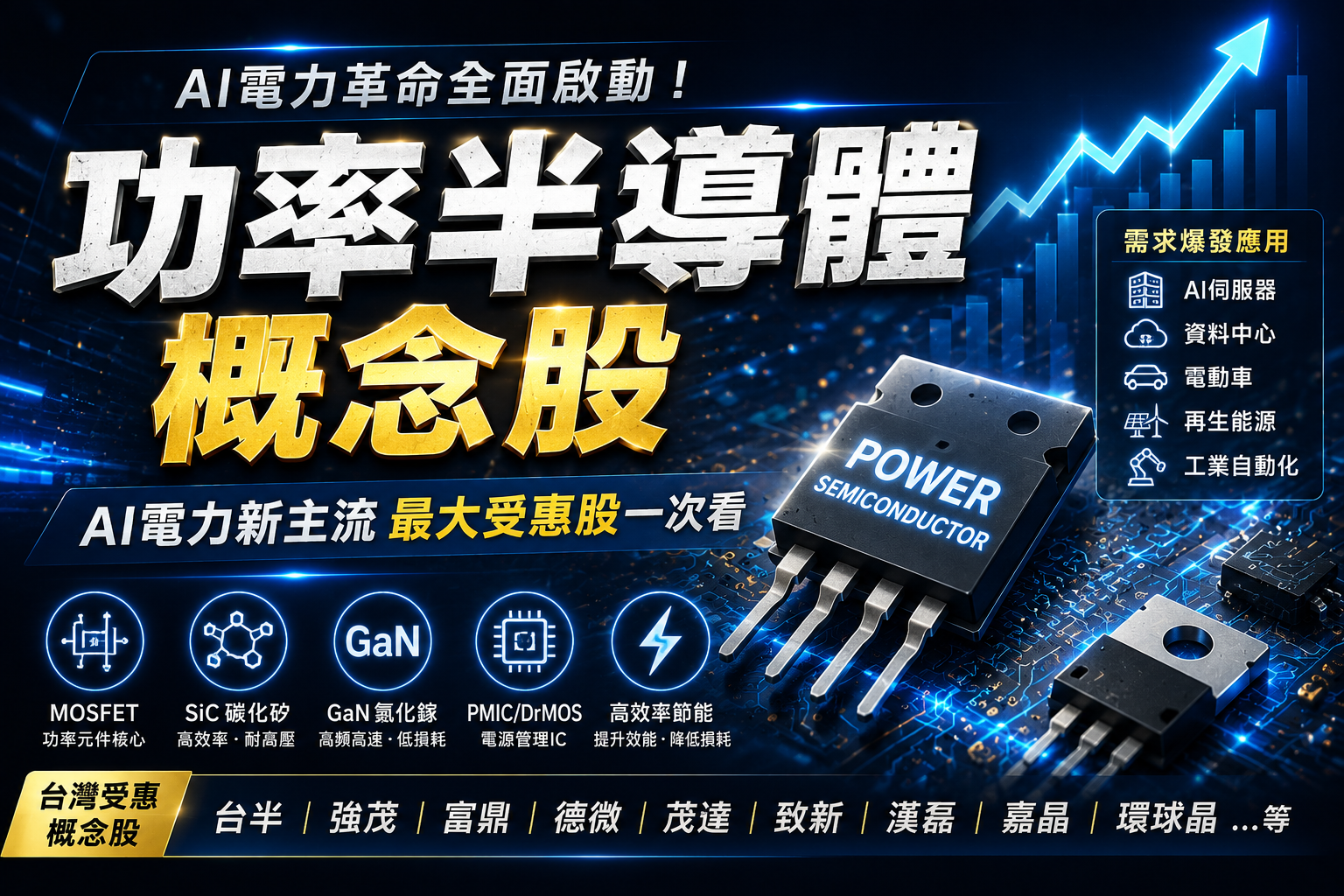 功率半導體概念股有哪些